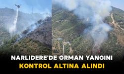 Narlıdere'de Orman Yangını Kontrol Altına Alındı