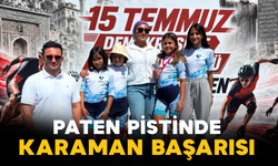 Paten Pistinde Karaman Başarısı