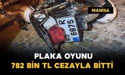 Plaka oyunu 782 bin TL'ye mal oldu