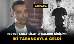 Restoranda Silahlı Saldırı Girişimi! İki Tabancayla Geldi