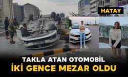 Takla Atan Otomobil İki Gence Mezar Oldu