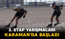 Tekerlekli Paten Türkiye 2. Etap Yarışmaları Karaman'da Başladı