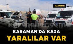 Tekmarsan Sanayi kavşağında kaza: yaralılar var