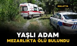 Yaşlı adam mezarlıkta ölü bulundu