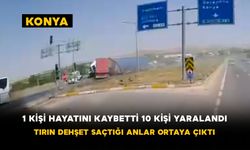 1 Kişi Hayatını Kaybetti, 10 Kişi Yaralandı! Tırın Dehşet Saçtığı Anlar Ortaya Çıktı
