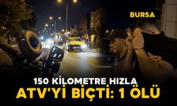 150 kilometre hızla ATV'yi biçti ve kaçtı: 1 ölü