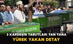 3 Kardeşin Tabutları Yan Yana: Yürek Yakan Detay