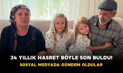 34 Yıllık Hasret Böyle Son Buldu! Sosyal Medyada Gündem Oldular