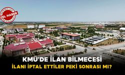 70 Puan Şartı Kaldırıldı, İlk İlan Siteden Silindi: KMÜ’de Personel Alımı Bilmecesi