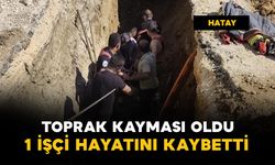 Alt yapı çalışmaları esnasında 1 işçi öldü