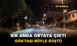 Bir Anda Ortaya Çıktı: Göktaşı Böyle Düştü