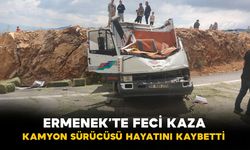 Ermenek’te Kamyonet Bariyerlere Çarptı: 1 Ölü