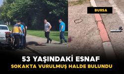 Esnaf sokakta vurulmuş halde bulundu