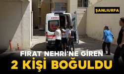 Fırat Nehri’ne giren 2 kişi boğuldu
