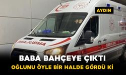 Gece bahçeye çıktı hayatının şokunu yaşadı!