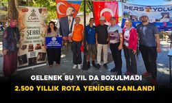 Gelenek Bu Yıl da Bozulmadı: 2.500 Yıllık Antik Rota Yeniden Canlandı