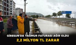 Giresun’da Yağmur Faturası Ağır Oldu: 2,2 Milyon TL Zarar