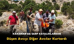 Hacı Baba Dağı’nda Sürek Avı Kazası: Sarp Kayalıklardan Düşen Avcıyı Diğer Avcılar Kurtardı