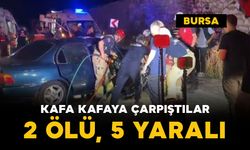 Kafa kafaya çarpıştılar: 2 ölü, 5 yaralı