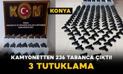 Kamyonetten 236 Tabanca Çıktı! 3 Tutuklama