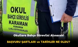 Karaman Okullarına 108 Bahçe Görevlisi Alınacak! İŞKUR TYP Başvuru Şartları