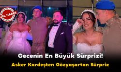 Karaman'da Asker Kardeşten Ablaya Gözyaşartan Sürpriz