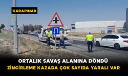 Karapınar’da Zincirleme Kaza: 9 Kişi Yaralandı