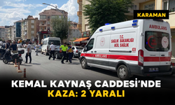 Kemal Kaynaş Caddesi’nde Kaza: 2 Yaralı