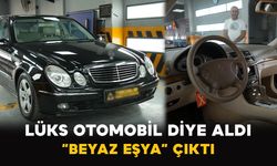 Lüks Otomobil Diye Aldı “Beyaz Eşya” Çıktı