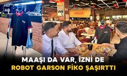 Maaşı da Var, İzni de: Robot Garson Fiko Şaşırttı