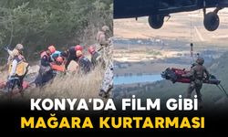 Mağarada yaralanan kadın, askeri helikopterle kurtarıldı