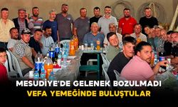 Mesudiye’de Gelenek Bozulmadı: Vefa Yemeğinde Buluştular