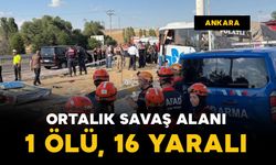 Ortalık savaş alanı: 1 ölü, 16 yaralı