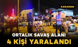 Ortalık savaş alanına döndü: 4 kişi yaralandı