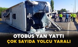 Otobüs Yan Yattı: Çok Sayıda Yolcu Yaralı