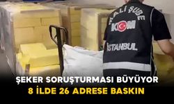 Şeker Soruşturması Büyüyor: 8 İlde 26 Adrese Baskın