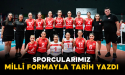 Sporcularımız Millî Formayla Tarih Yazdı