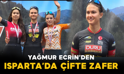 Yağmur Ecrin’den Isparta’da Çifte Zafer