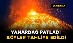 Yanardağ patladı, köyler tahliye edildi