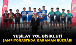 Yeşilay Yol Bisikleti Şampiyonası’nda Karaman Rüzgârı