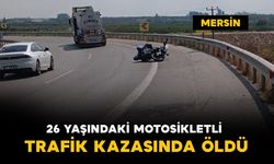 26 yaşındaki motosikletli kazada öldü