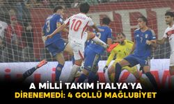 A Milli Takım, İtalya'ya direnemedi