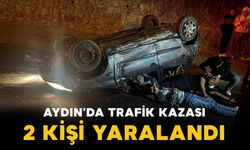 Aydın'da trafik kazası: 2 yaralı