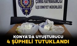 Çumra'da uyuşturucu operasyonu: 4 şüpheli tutuklandı