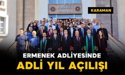 Ermenek Adliyesinde 2026-2027 Adli Yıl Açılış Töreni Düzenlendi