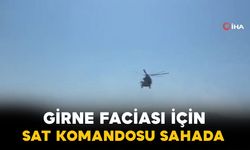 Girne’de arama çalışmaları 3’üncü gününde: SAT komandoları sahada