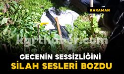 Karaman’da açılan ateş sonucu bir iş yeri zarar gördü
