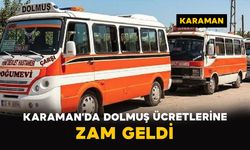Karaman'da Dolmuş Ücretlerine Zam Geldi: İşte Yeni Fiyatlar