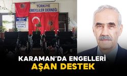 Karaman’da Engelleri Aşan Destek