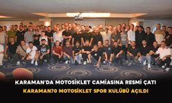 Karaman’da Motosiklet Camiasına Resmi Çatı! Karaman70 Motosiklet Spor Kulübü Açıldı